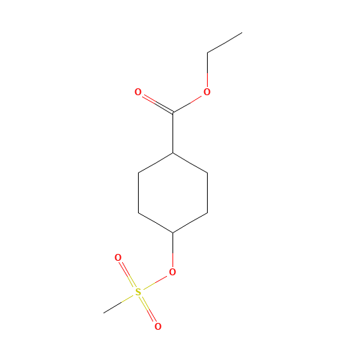 ethyl 4-methylsulfonyloxycyclohexane-1-carboxylate (CAS: 52814-98-9) - Related Chemical Product