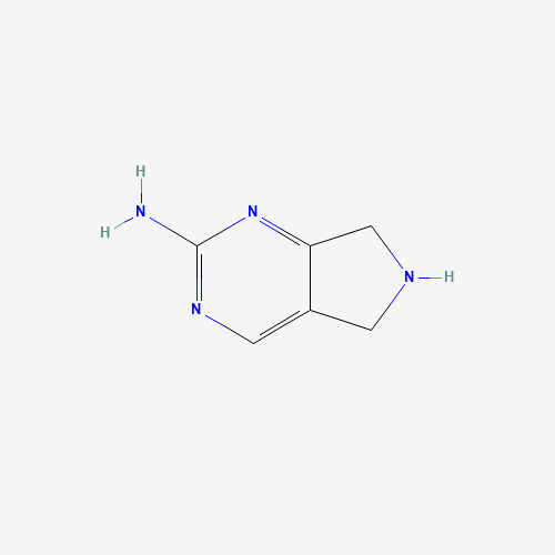 6,7-dihydro-5H-pyrrolo[3,4-d]pyrimidin-2-amine (CAS: 707539-41-1) - Related Chemical Product