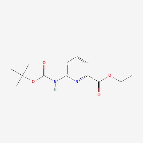 ethyl 6-[(2-methylpropan-2-yl)oxycarbonylamino]pyridine-2-carboxylate (CAS: 203321-86-2) - Related Chemical Product