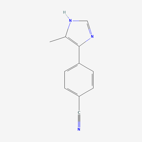 4-(5-methyl-1H-imidazol-4-yl)benzonitrile (CAS: 75815-18-8) - Related Chemical Product