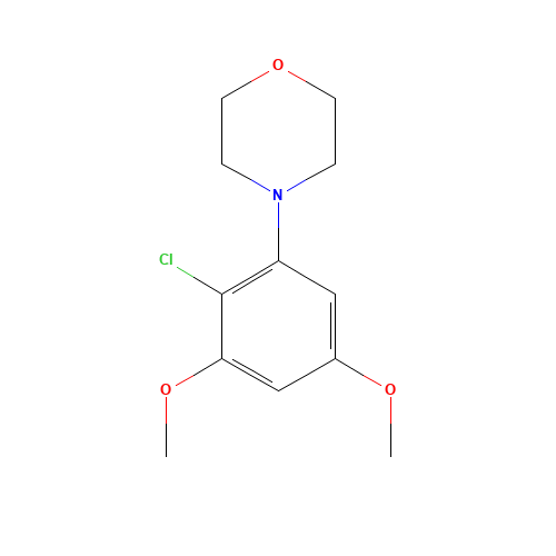 4-(2-chloro-3,5-dimethoxyphenyl)morpholine (CAS: 1444744-62-0) - Related Chemical Product