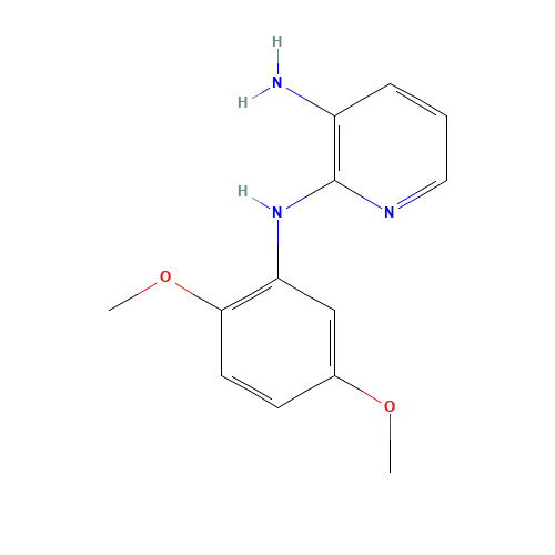 2-N-(2,5-dimethoxyphenyl)pyridine-2,3-diamine (CAS: 70358-29-1) - Related Chemical Product