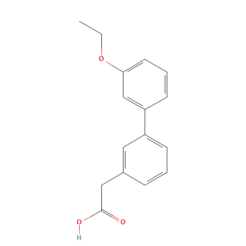 2-[3-(3-ethoxyphenyl)phenyl]acetic acid (CAS: 558641-22-8) - Related Chemical Product