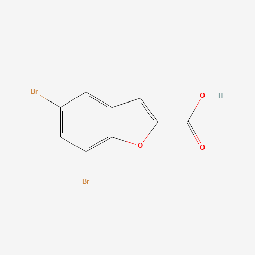 5,7-dibromo-1-benzofuran-2-carboxylic acid (CAS: 90415-17-1) - Related Chemical Product