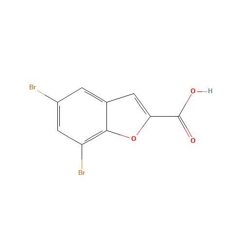 5,7-dibromo-1-benzofuran-2-carboxylic acid (CAS: 90415-17-1) - Related Chemical Product