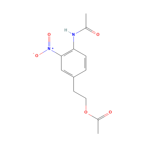 2-(4-acetamido-3-nitrophenyl)ethyl acetate (CAS: 92959-73-4) - Related Chemical Product