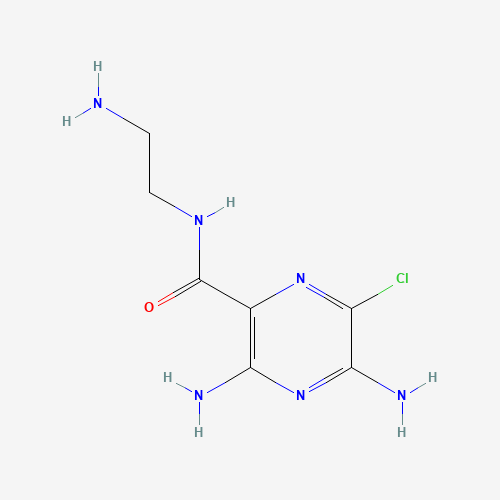 3,5-diamino-N-(2-aminoethyl)-6-chloropyrazine-2-carboxamide (CAS: 87663-03-4) - Related Chemical Product