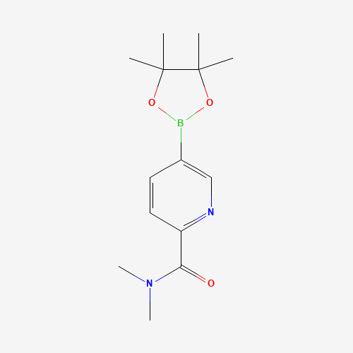 N,N-dimethyl-5-(4,4,5,5-tetramethyl-1,3,2-dioxaborolan-2-yl)pyridine-2-carboxamide (CAS: 1006876-27-2) - Related Chemical Product