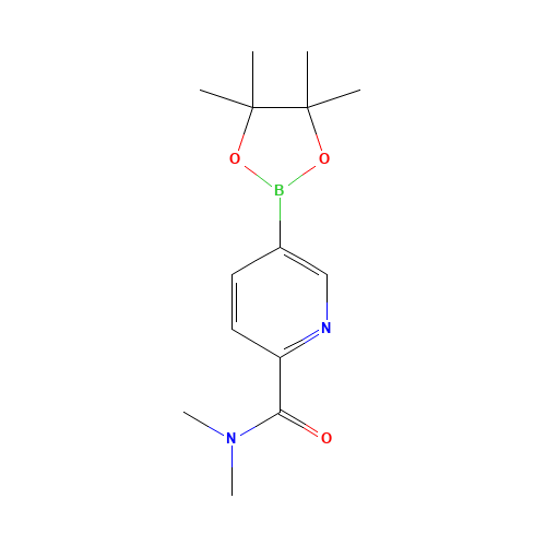 N,N-dimethyl-5-(4,4,5,5-tetramethyl-1,3,2-dioxaborolan-2-yl)pyridine-2-carboxamide (CAS: 1006876-27-2) - Related Chemical Product