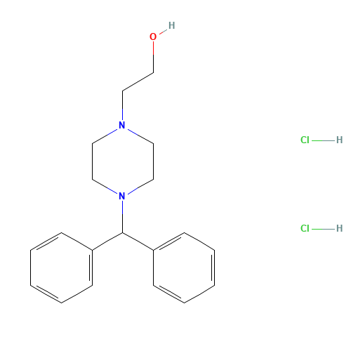 2-(4-benzhydrylpiperazin-1-yl)ethanol;dihydrochloride (CAS: 108983-83-1) - Related Chemical Product