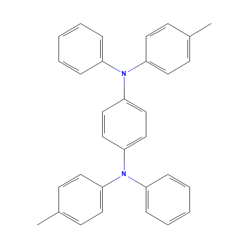 1-N,4-N-bis(4-methylphenyl)-1-N,4-N-diphenylbenzene-1,4-diamine (CAS: 138171-14-9) - Related Chemical Product