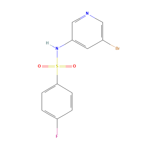 N-(5-bromopyridin-3-yl)-4-fluorobenzenesulfonamide (CAS: 1112982-92-9) - Related Chemical Product