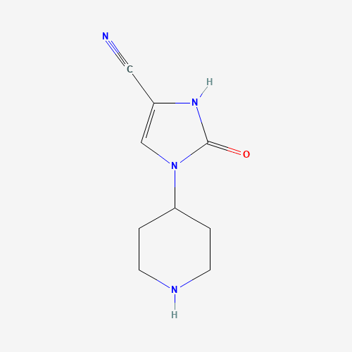 2-oxo-3-piperidin-4-yl-1H-imidazole-5-carbonitrile (CAS: 902133-88-4) - Related Chemical Product