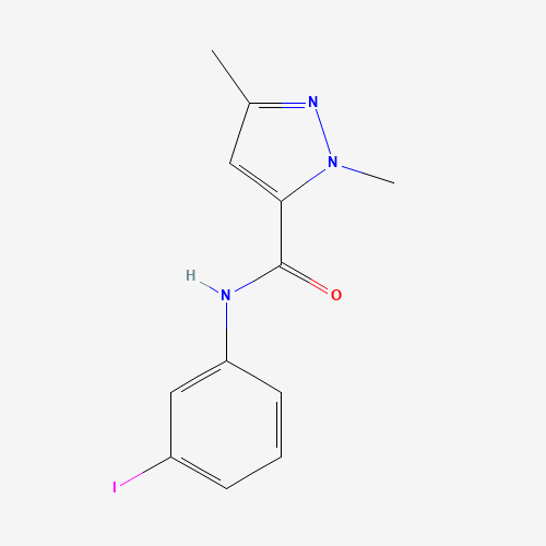 N-(3-iodophenyl)-2,5-dimethylpyrazole-3-carboxamide (CAS: 1027730-66-0) - Related Chemical Product