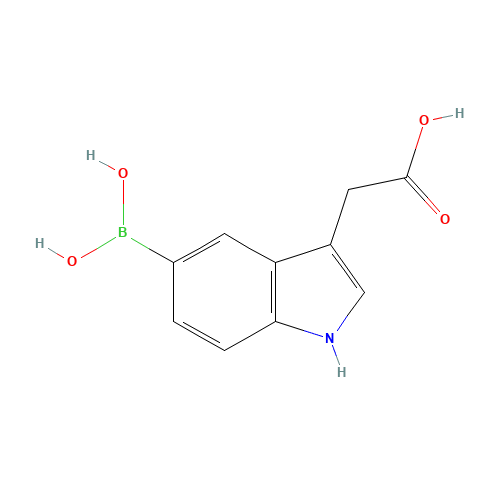 2-(5-borono-1H-indol-3-yl)acetic acid (CAS: 885068-06-4) - Related Chemical Product