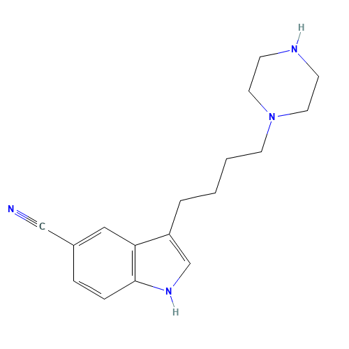 3-(4-piperazin-1-ylbutyl)-1H-indole-5-carbonitrile (CAS: 692756-91-5) - Related Chemical Product