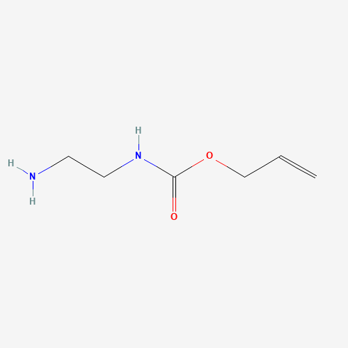 prop-2-enyl N-(2-aminoethyl)carbamate (CAS: 223741-66-0) - Chemical Structure and Molecular Formula 