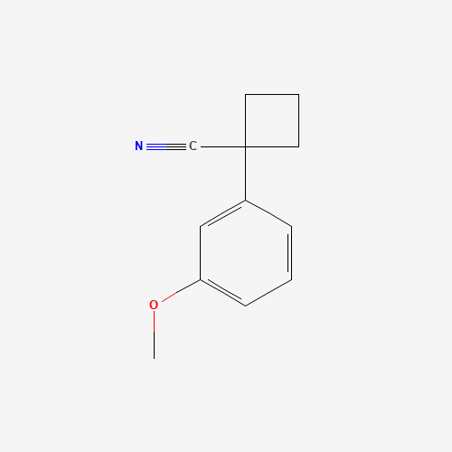 1-(3-methoxyphenyl)cyclobutane-1-carbonitrile (CAS: 74205-15-5) - Related Chemical Product