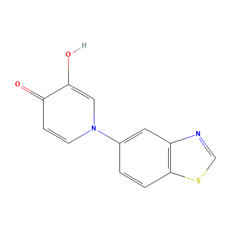 1-(1,3-benzothiazol-5-yl)-3-hydroxypyridin-4-one (CAS: 1333328-68-9) - Related Chemical Product