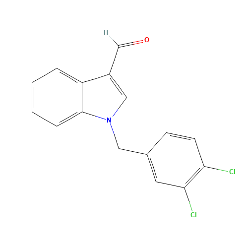 1-[(3,4-dichlorophenyl)methyl]indole-3-carbaldehyde (CAS: 90815-02-4) - Related Chemical Product