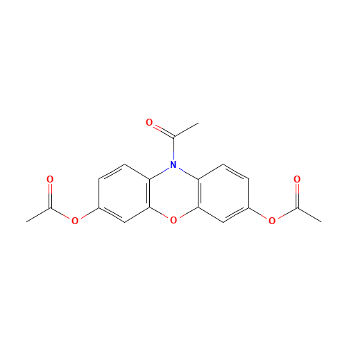 (10-acetyl-7-acetyloxyphenoxazin-3-yl) acetate (CAS: 93729-77-2) - Related Chemical Product
