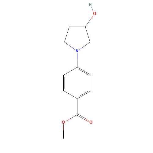 methyl 4-(3-hydroxypyrrolidin-1-yl)benzoate (CAS: 134031-02-0) - Related Chemical Product