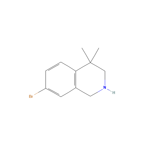 7-bromo-4,4-dimethyl-2,3-dihydro-1H-isoquinoline (CAS: 264602-74-6) - Related Chemical Product