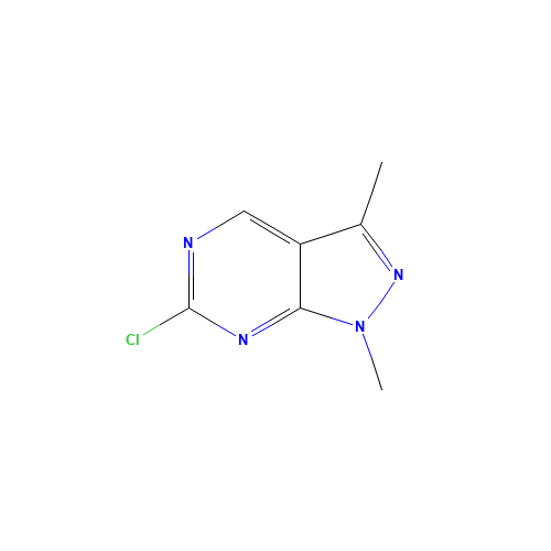 6-chloro-1,3-dimethylpyrazolo[3,4-d]pyrimidine (CAS: 1030377-53-7) - Related Chemical Product