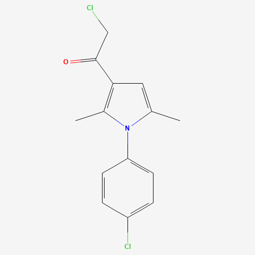 2-chloro-1-[1-(4-chlorophenyl)-2,5-dimethylpyrrol-3-yl]ethanone (CAS: 571159-05-2) - Related Chemical Product