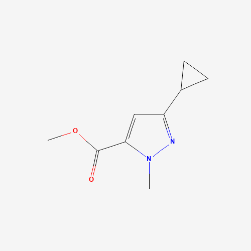 methyl 5-cyclopropyl-2-methylpyrazole-3-carboxylate (CAS: 167408-64-2) - Related Chemical Product
