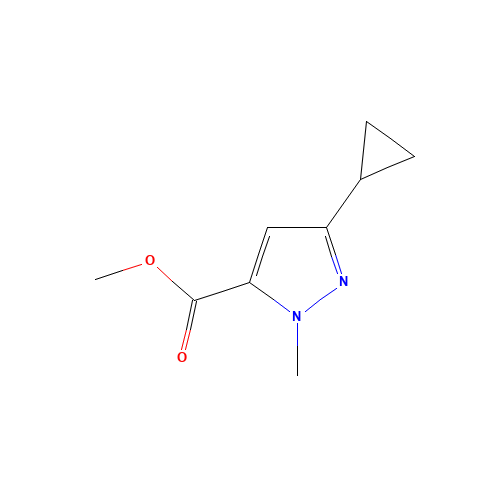 methyl 5-cyclopropyl-2-methylpyrazole-3-carboxylate (CAS: 167408-64-2) - Related Chemical Product