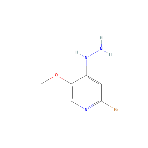 (2-bromo-5-methoxypyridin-4-yl)hydrazine (CAS: 1441740-97-1) - Related Chemical Product