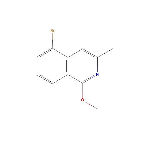 5-bromo-1-methoxy-3-methylisoquinoline (CAS: 1215767-98-8) - Related Chemical Product