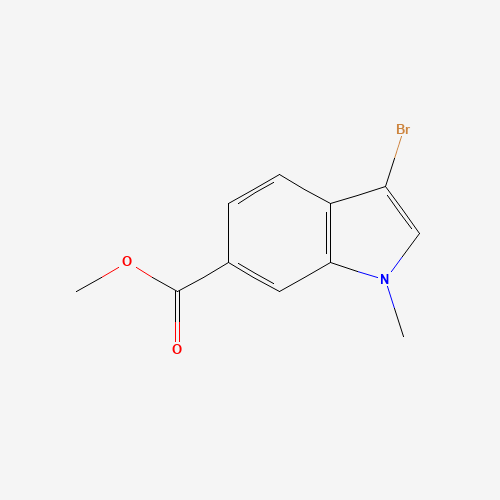 methyl 3-bromo-1-methylindole-6-carboxylate (CAS: 1186663-45-5) - Related Chemical Product
