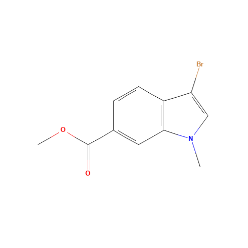 methyl 3-bromo-1-methylindole-6-carboxylate (CAS: 1186663-45-5) - Related Chemical Product