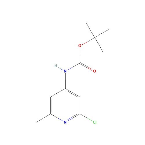 tert-butyl N-(2-chloro-6-methylpyridin-4-yl)carbamate (CAS: 1266335-92-5) - Related Chemical Product