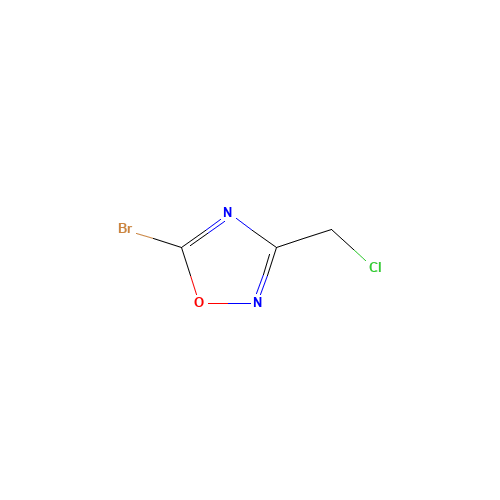 5-bromo-3-(chloromethyl)-1,2,4-oxadiazole (CAS: 155742-36-2) - Related Chemical Product