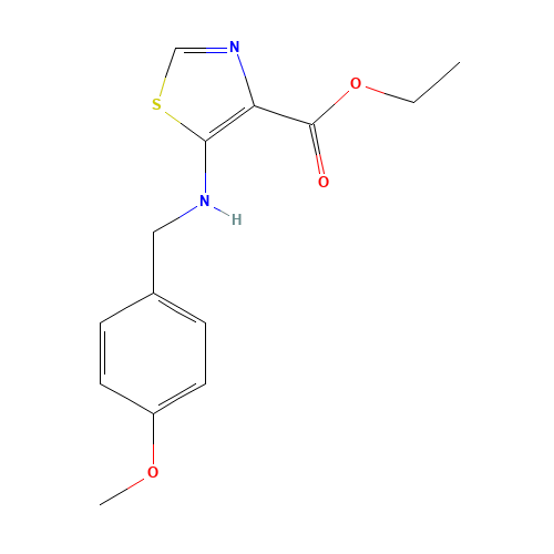 ethyl 5-[(4-methoxyphenyl)methylamino]-1,3-thiazole-4-carboxylate (CAS: 874288-81-0) - Related Chemical Product