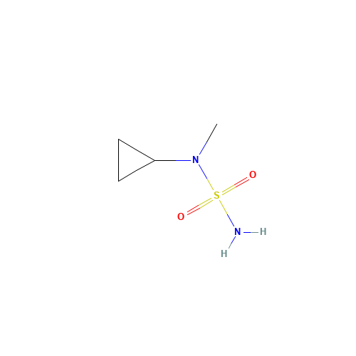 [methyl(sulfamoyl)amino]cyclopropane (CAS: 372136-81-7) - Related Chemical Product