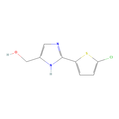 [2-(5-chlorothiophen-2-yl)-1H-imidazol-5-yl]methanol (CAS: 924669-24-9) - Related Chemical Product
