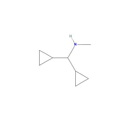 1,1-dicyclopropyl-N-methylmethanamine (CAS: 884504-77-2) - Related Chemical Product