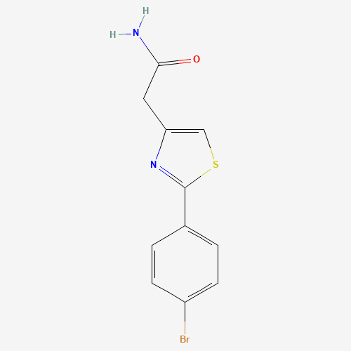 2-[2-(4-bromophenyl)-1,3-thiazol-4-yl]acetamide (CAS: 17969-37-8) - Related Chemical Product