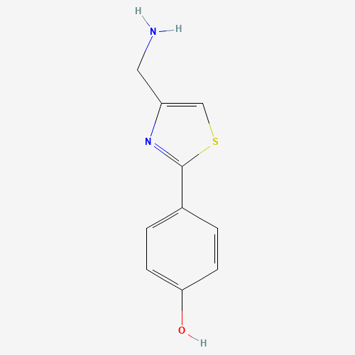 4-[4-(aminomethyl)-3H-1,3-thiazol-2-ylidene]cyclohexa-2,5-dien-1-one (CAS: 858009-29-7) - Related Chemical Product