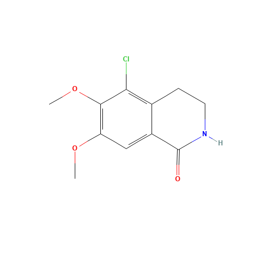 5-chloro-6,7-dimethoxy-3,4-dihydro-2H-isoquinolin-1-one (CAS: 1340567-02-3) - Related Chemical Product