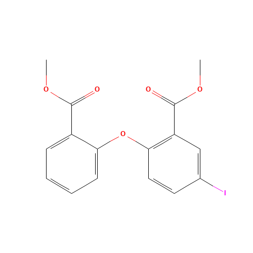 methyl 5-iodo-2-(2-methoxycarbonylphenoxy)benzoate (CAS: 1269461-73-5) - Related Chemical Product