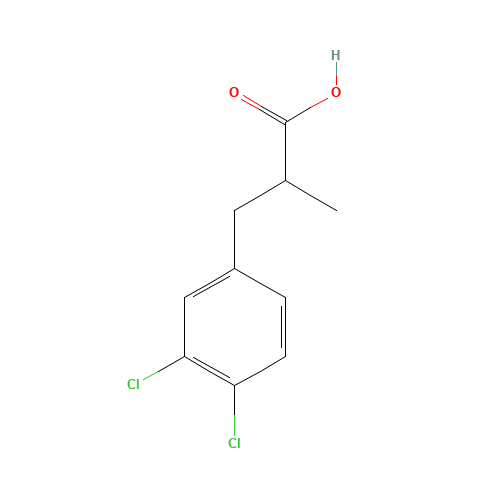 3-(3,4-dichlorophenyl)-2-methylpropanoic acid (CAS: 376584-53-1) - Related Chemical Product
