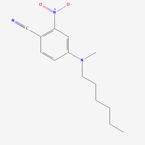 4-[hexyl(methyl)amino]-2-nitrobenzonitrile (CAS: 821776-97-0) - Related Chemical Product