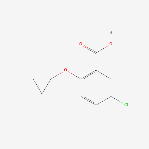 5-chloro-2-cyclopropyloxybenzoic acid (CAS: 959749-03-2) - Related Chemical Product