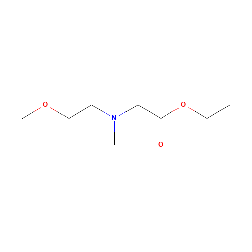 ethyl 2-[2-methoxyethyl(methyl)amino]acetate (CAS: 616882-60-1) - Related Chemical Product