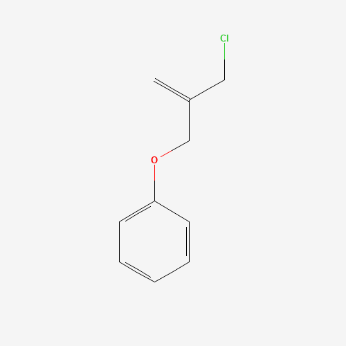 2-(chloromethyl)prop-2-enoxybenzene (CAS: 20896-80-4) - Chemical Structure and Molecular Formula 